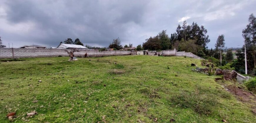 Hermoso Terreno en Alangasi