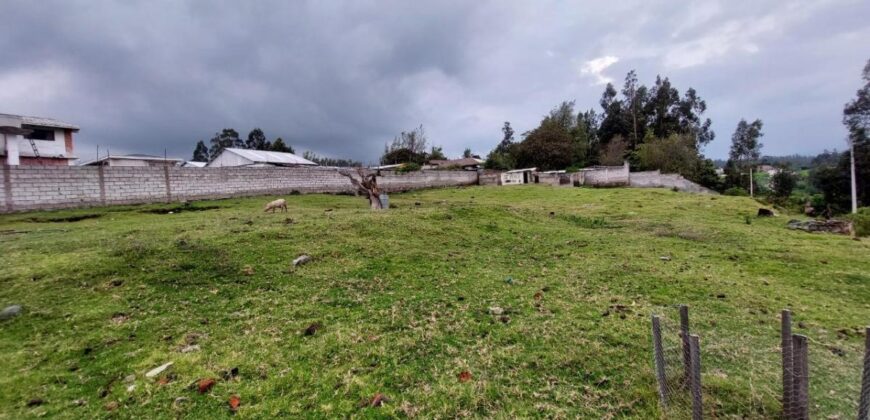 Hermoso Terreno en Alangasi