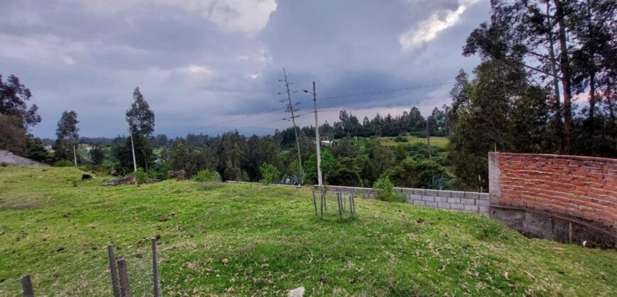 Hermoso Terreno en Alangasi